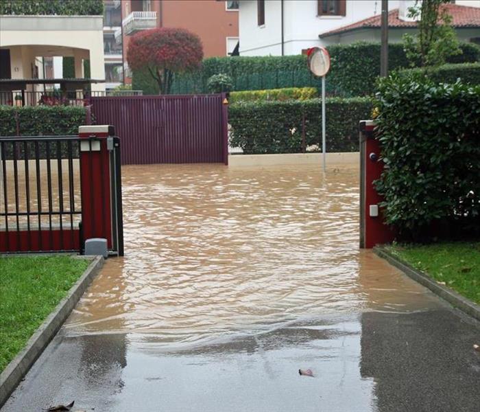 Flooded Neighborhood.